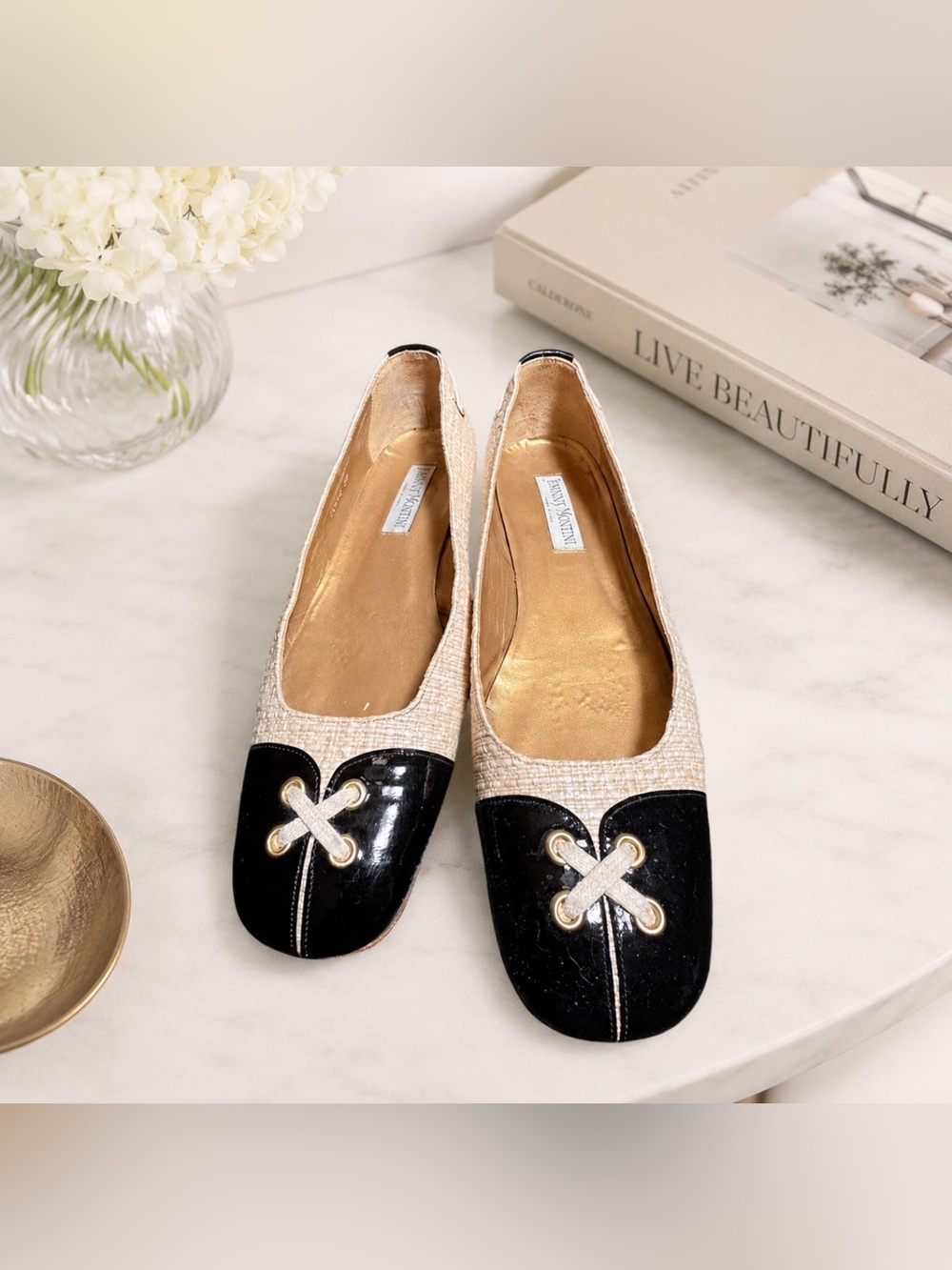 Johnny Montini EUR 38 kitten heel shoes made in Italy